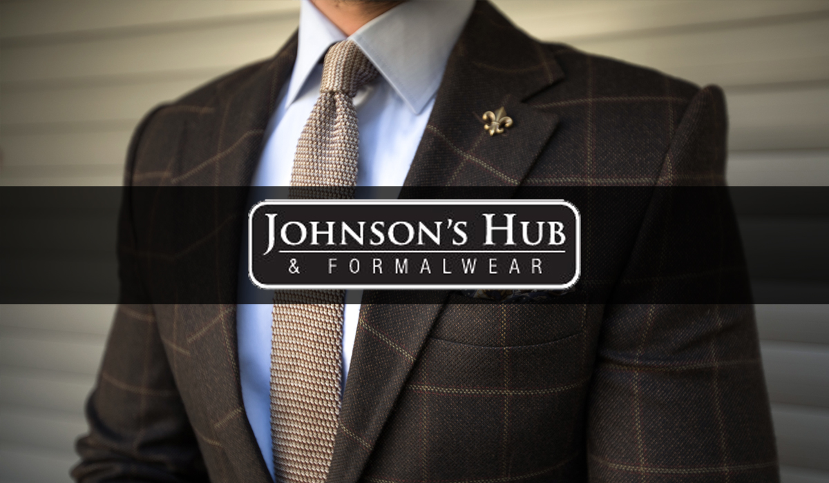Men's clothing selection at Johnson's Hub